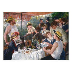 Foto Pierre-Auguste Renoir - Almoço dos Remadores