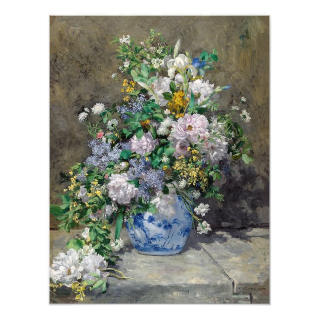 Foto Pierre-Auguste Renoir - Buquê Primavera (Frente)
