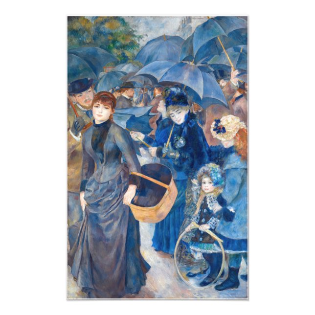 Foto Pierre-Auguste Renoir - Os Guarda-chuvas (Frente)