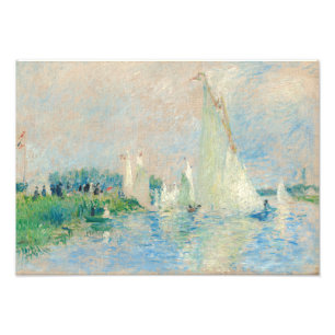 Foto Pierre-Auguste Renoir - Regata em Argenteuil