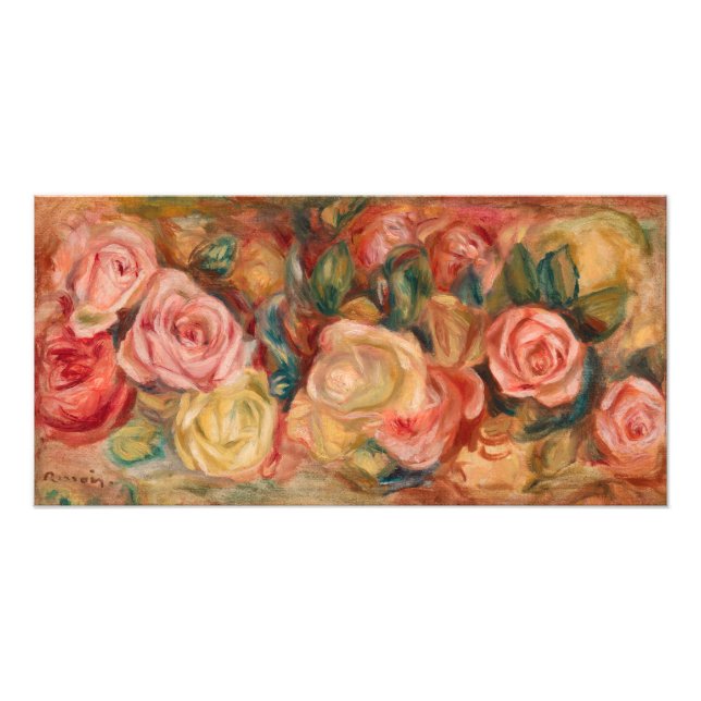Foto Pierre-Auguste Renoir - Rosas (Frente)