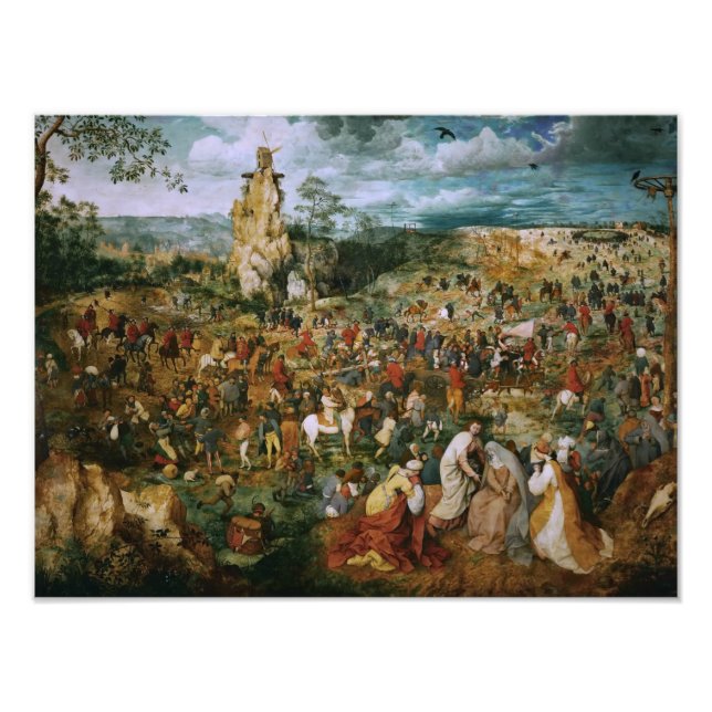 Foto Pieter Bruegel, o Velho, a Procissão do Calvário (Frente)