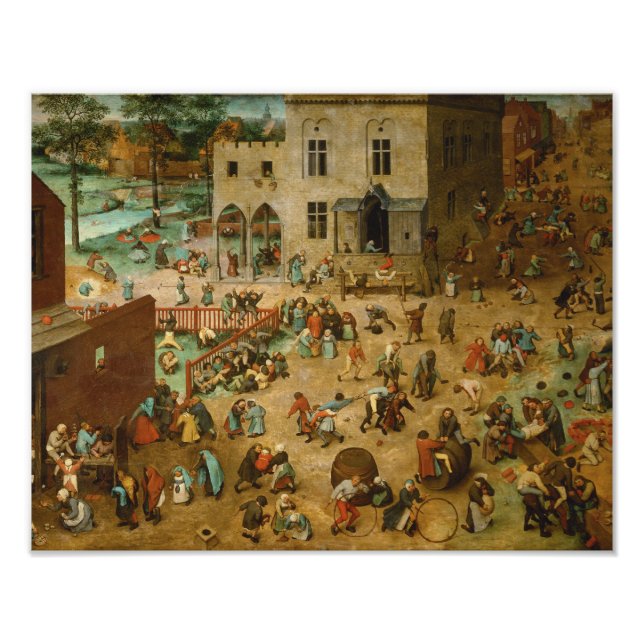 Foto Pieter Bruegel, o Velho - Jogos Infantis (Frente)