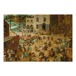 Foto Pieter Bruegel, o Velho - Jogos Infantis