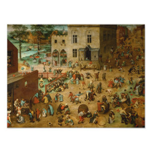 Foto Pieter Bruegel, o Velho - Jogos Infantis