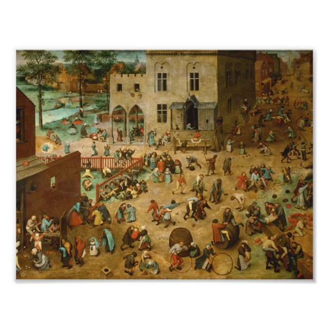 Foto Pieter Bruegel, o Velho - Jogos Infantis (Frente)