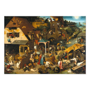 Foto Pieter Bruegel, o Velho - Provérbios Neerlandeses