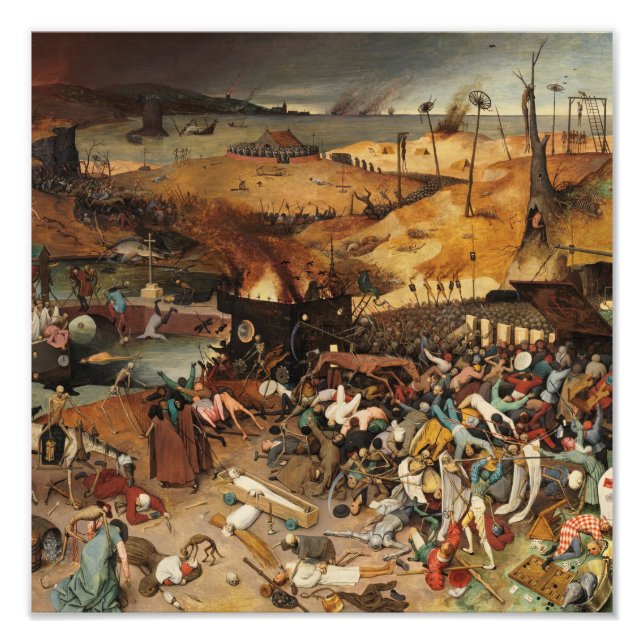 Foto Pieter Brueghel el Viejo el triunfo de la muerte (Frente)