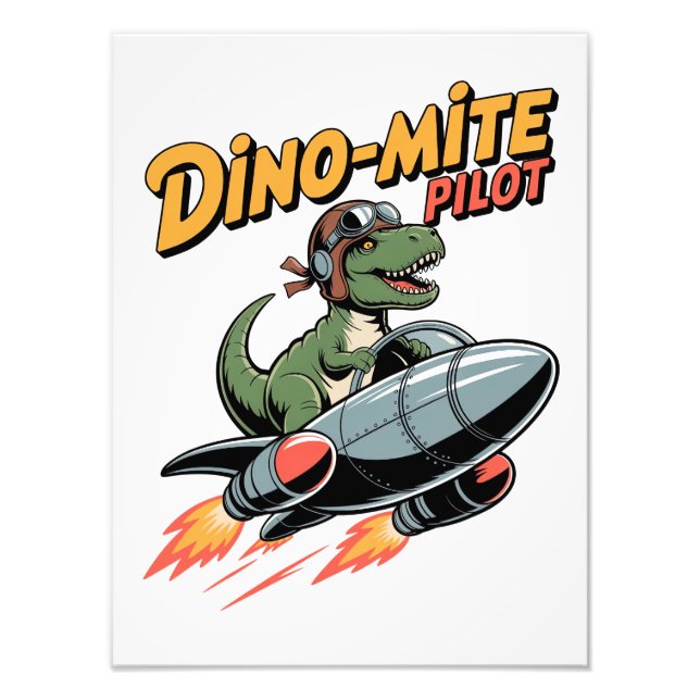 Foto Piloto Dino-mite (Frente)