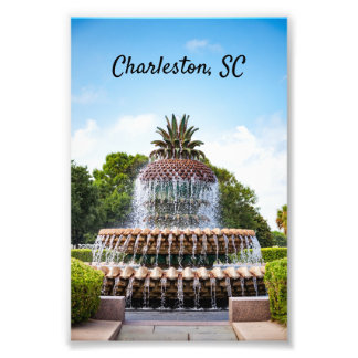 Foto Pineapple Fountain in Charleston, SC