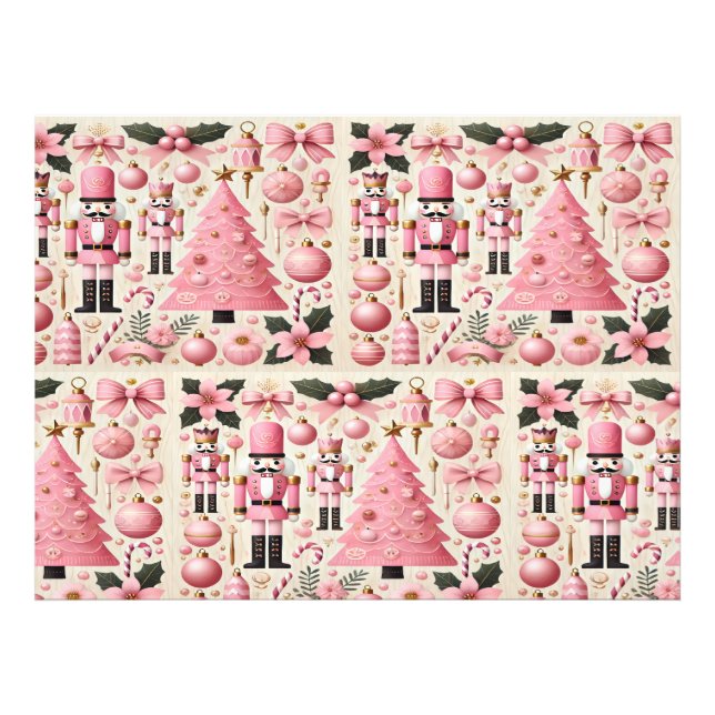 Foto Pink Nutcracker Christmas Tree  (Frente)