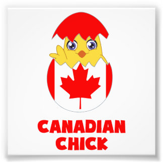 Foto Pintinho canadense, uma garota do Canadá