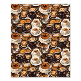 Foto Pintor De Café Cappuccino