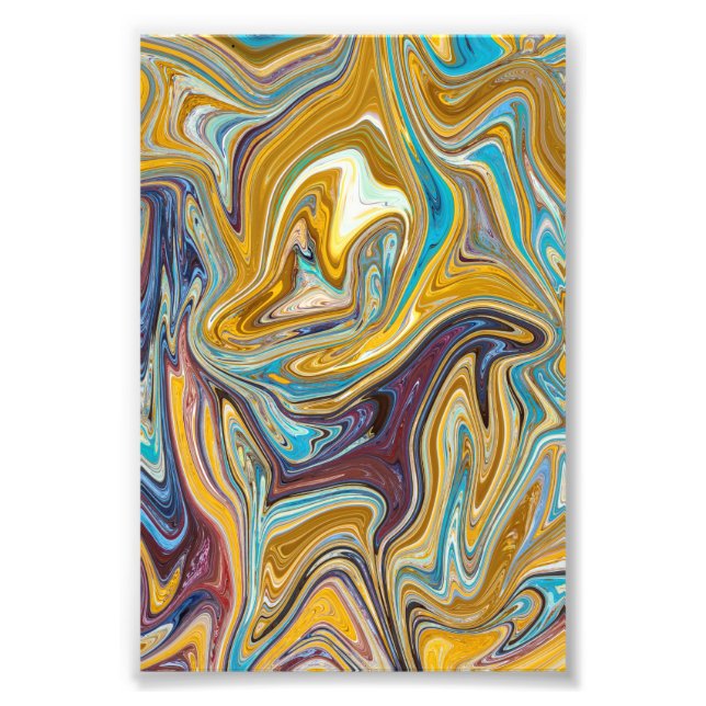 Foto Pintura Abstrata Desorganizada | Melhor arte abstr (Frente)