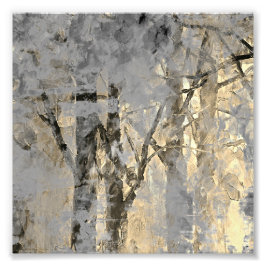 Foto Pintura Artística em Floresta Moderna