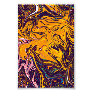 Foto pintura colorida e obra-prima de arte fina