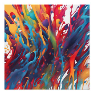 Foto pintura de abstrato