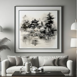 Foto Pintura de tinta doméstica asiática