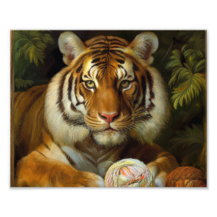 Foto Pintura do Tiiger AI