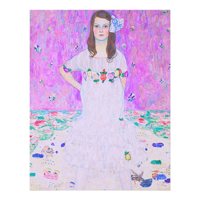 Foto Pintura Mäda Primavesi de Gustav Klimt (Frente)