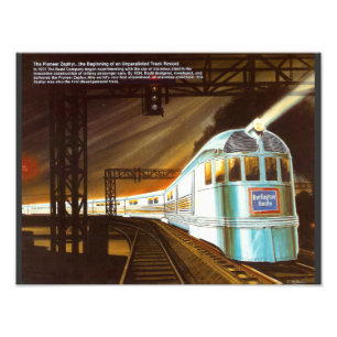 Foto Pioneer Zephyr 1934