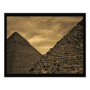 Foto Pirâmides ao Pôr do Sol