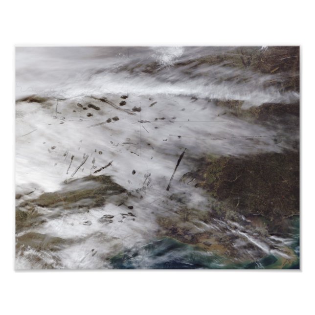 Foto Pistas de dissipação de aeronaves (Frente)