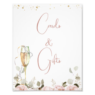 Foto Placas Florais Blush Sinal de Chá de panela Prosec