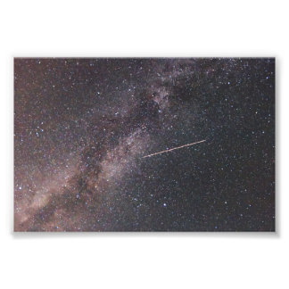 Foto Plane crossing the Milky Way (2024)