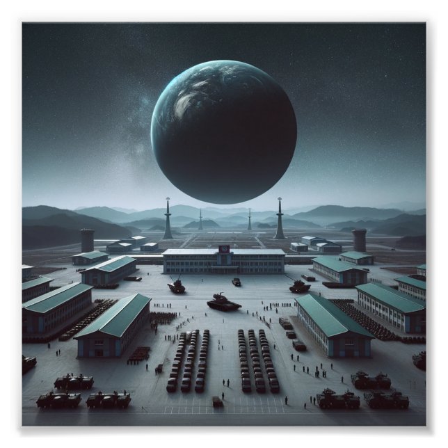 Foto Planeta Coreia do Norte (Frente)