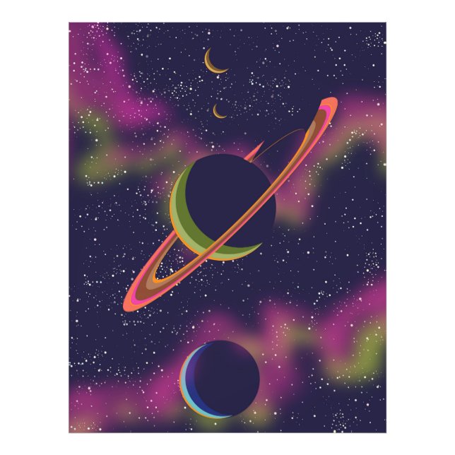 Foto Planetas e Estrelas (Frente)