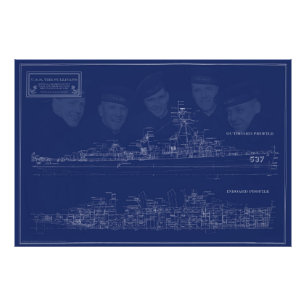 Foto Planta Baixa de Arte do U.S.S. The Sullivans