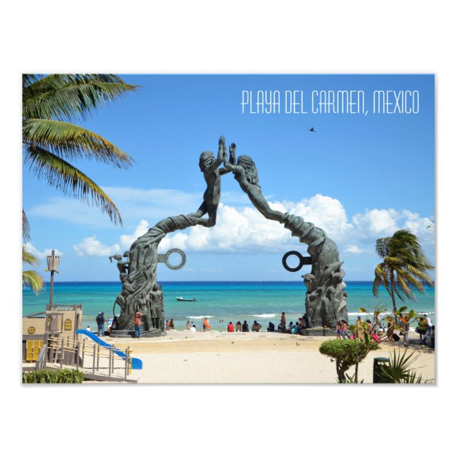 Foto Playa del Carmen Riviera Maya Viagem do México (Frente)