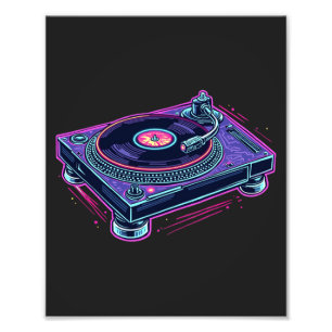Foto Player de registro de vinil de áudio Vintage LP