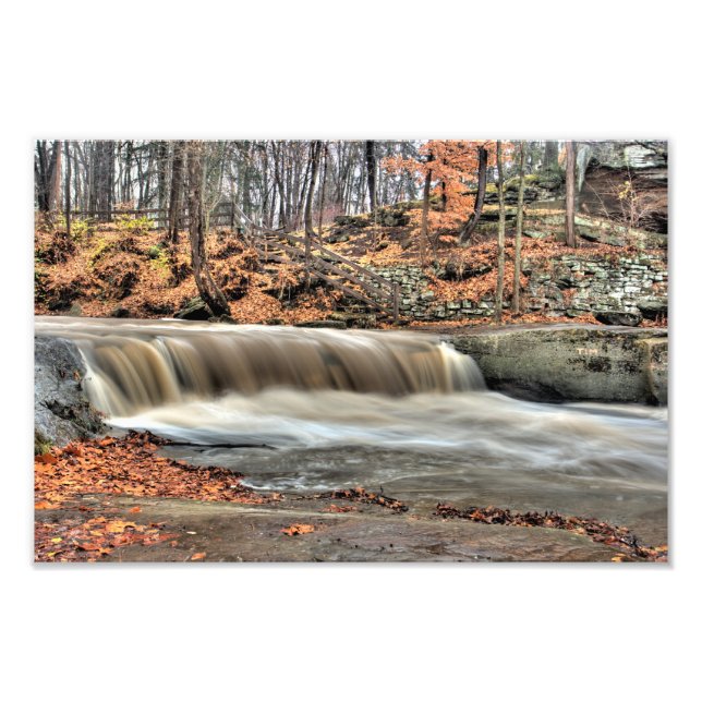 Foto Plum Creek Falls, Olmstead Falls, Ohio (Frente)