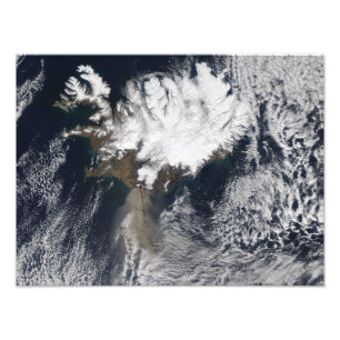 Foto Pluma de Cinzas do vulcão Eyjafjallajokull, Islând