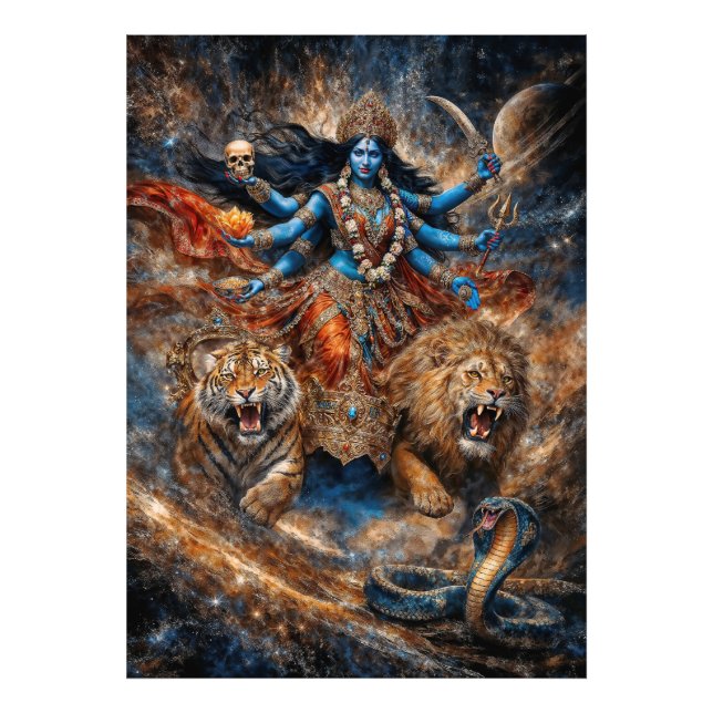 Foto Poderes do Universo da Deusa Kali (Frente)