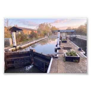 Foto Ponders End Lock, Navegação do Rio Lee, Enfield