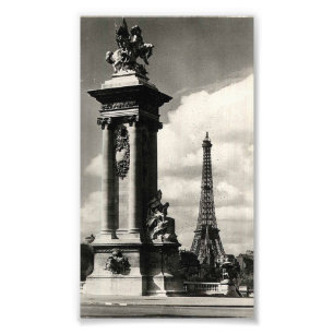 Foto Ponte Alexandre III e Torre Eiffel em Paris