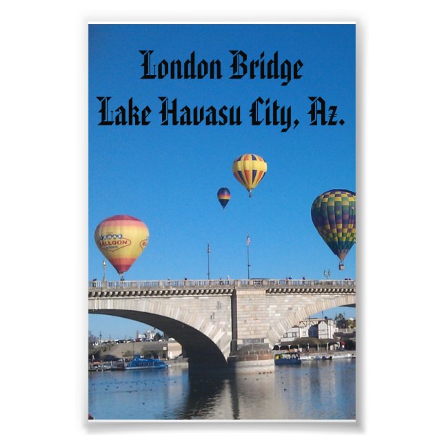 Foto Ponte de Londres, Lago Havasu, Az. (Frente)