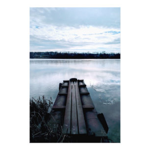 Foto Ponte do Pescador do rio Dnieper com sementes