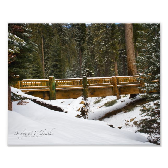 Foto Ponte em Wuksachi (Frente)