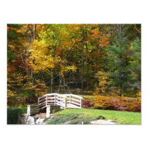 Foto Ponte Seven Springs Fall I Paisagem de Outono