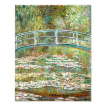 Ponte sobre a Lagoa de Nenúfares | Claude Monet |