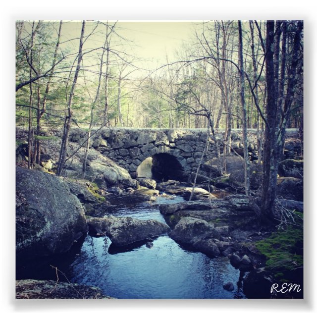 Foto Ponte Stone Arch, Hillsboro New Hampshire (Frente)