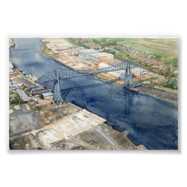 Foto Ponte Transportadora de Middlesborough (Frente)