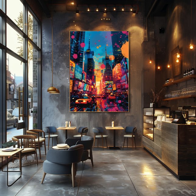 Foto Pop Art: Atardecer en la Ciudad (Criador carregado)