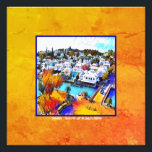 Foto Pop Art Bermuda<br><div class="desc">Bermudas - Pop Art 4544 Uma bela fotografia da paisagem da Rua centro George Bermuda é transformada numa Pop de impressão colorida. Por https://www.zazzle.com/store/celestesheffey</div>