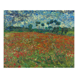 Foto Poppy Field Vincent Van Gogh