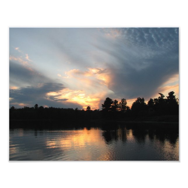 Foto pôr do sol (Frente)